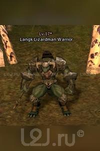 Langk Lizardman Warrior