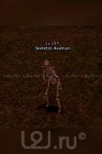 Skeleton Axeman
