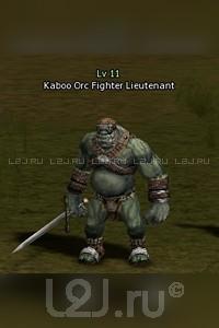 Kaboo Orc Warrior Lieutenant