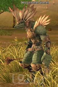 Delu Lizardman Shaman