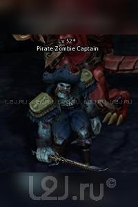 Pirate Zombie Captain
