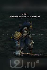 Zombie Captain's Spiritual Body