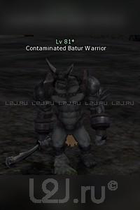 Contaminated Batur Warrior