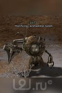 Horrifying Jackhammer Golem